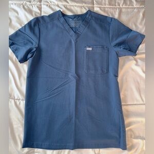 FIGS - Mens Dark Harbor Leon Scrub Top